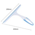 Multipurpose Glass Scraper Wiper Window Cleaner | Soft Rubber Squeegee for Bathroom, Kitchen, Car & Home Use - Image 3