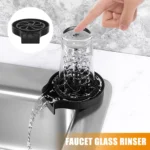 High Pressure Faucet Glass Rinser Automatic Cup Washer Kitchen Sink Cup Cleaner - Image 4