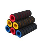 Pack of 4 Universal Foam Handlebar Grips | Anti-Slip Comfort Grip Covers for Motorcycle & Bicycle (Random Color) - Image 2
