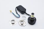 M6 LED Universal Headlight with Fan for All Bikes | 40W High Low Flasher LED Bike Light - Image 2