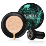 Sunisa 3 In 1 Air Cushion BB & CC Cream Foundation Waterproof Full Coverage Moisturizing Makeup Cream - Image 4