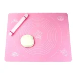 Silicone Baking Mat With Measurements Heat Resistant Non Stick Rolling Dough Mat Oven Liner Cookie Sheet - Image 2