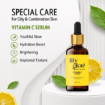 Vitamin C Serum Brightening Hydrating Formula 30ml, 15% Vitamin C with Ferulic Acid, Vitamin E and Hyaluronic Acid for Radiant Glowing Skin - Image 2