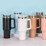 Stanley 40 Oz (1200ML) Stainless Steel Vacuum Insulated Tumbler with Straw, Leak-Proof Travel Mug for Hot & Cold Beverages (Random Colors) - Image 5