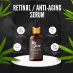 Lily Glow Retinol Anti-Aging Serum for Face, Wrinkle Repair, Skin Tightening & Night Care 30ml | 0.5% Retinol, 1% Hyaluronic Acid, Vitamin E Pakistan - Image 2
