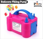 Electric Balloon Pump (Single) Fast Air‑Only Inflator for Latex and Decorative Balloons