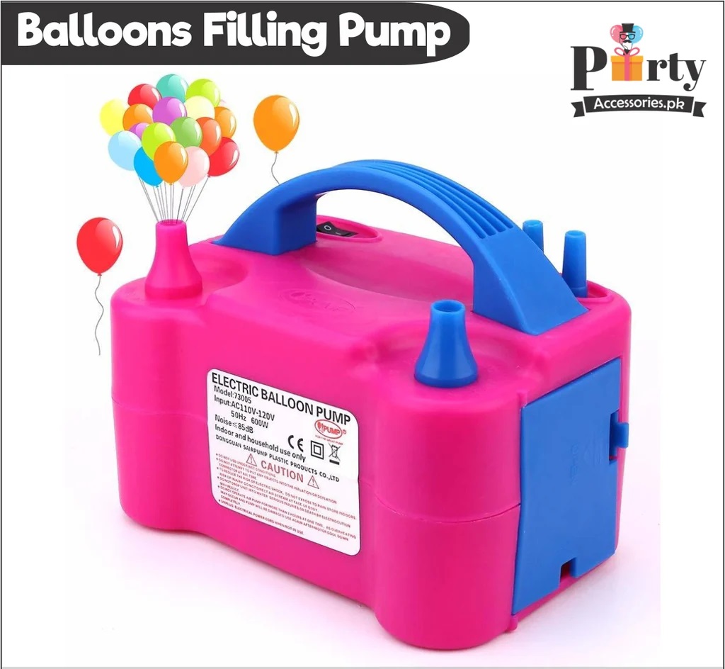 Electric Balloon Pump (Single) Fast Air‑Only Inflator for Latex and Decorative Balloons