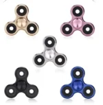 Fidget Spinner Stress Reducer Toy Metal Barring Multi Color, Fast‑Speed Metal Bearing Spinner for Focus, Kids & Adults