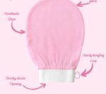 Hammer Moroccan Exfoliating Glove | Dead Skin Remover Bath Scrub Mitt for Body Exfoliation & Smooth Skin