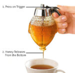 Honey Syrup Dispenser 200ML Bee Drip Jar with Stand Kitchen Storage - Image 5