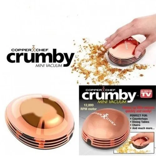 Crumby Mini Vacuum Cleaner Desk Table Keyboard Dust Cleaner