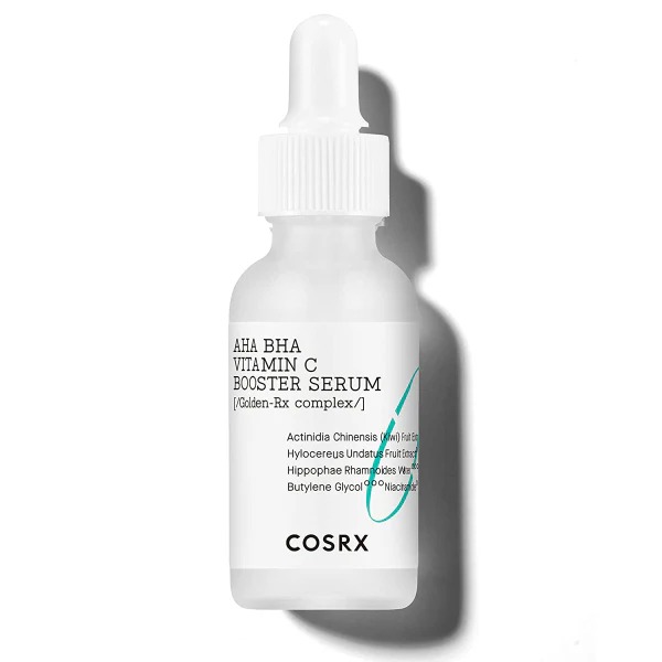 COSRX AHA BHA Vitamin C Booster Serum 30ml Exfoliating Brightening Serum