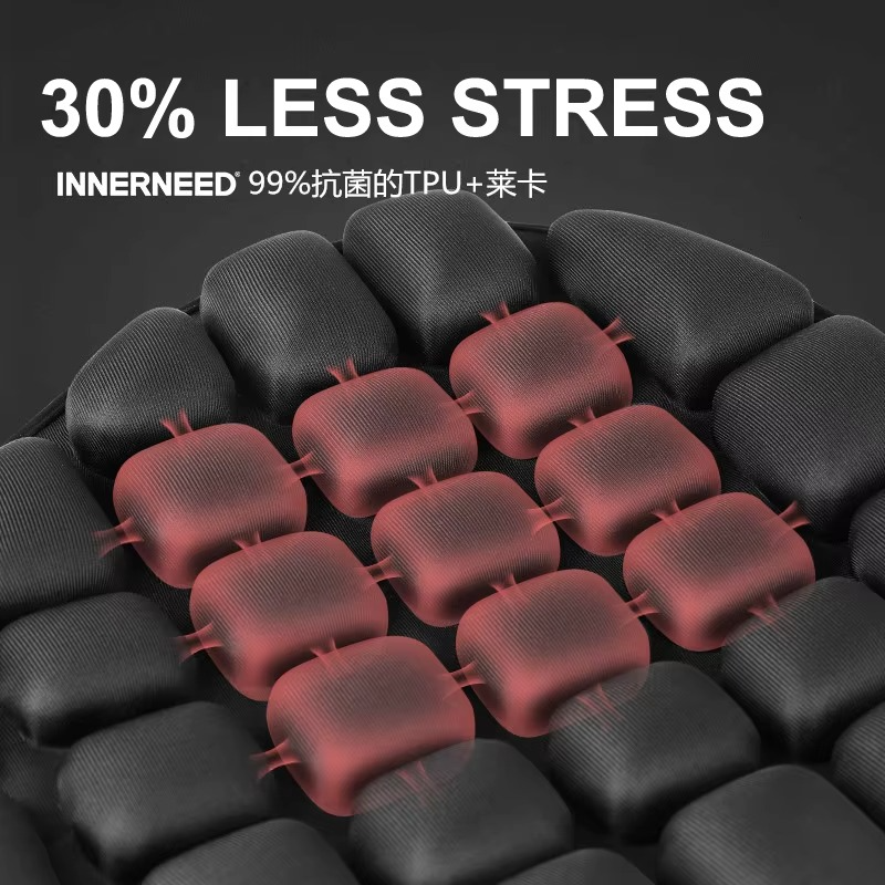Universal Waterproof Bike & Motorcycle Seat Cushion | Premium Anti-Slip Comfortable Relaxer Seat Cover for Bikes, Scooters & Motorcycles