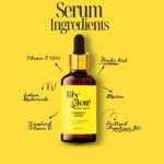 Vitamin C Serum Brightening Hydrating Formula 30ml, 15% Vitamin C with Ferulic Acid, Vitamin E and Hyaluronic Acid for Radiant Glowing Skin