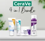 CeraVe Complete Skincare Combo Kit, SPF 50 Sunscreen, Acne Cleanser, Retinol Serum & Night Cream for Clear, Healthy Skin - Image 2