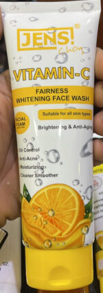 Jens Choy Vitamin C Fairness Face Wash 100ml | Brightening & Refreshing Facial Cleanser for Daily Skincare - Image 3