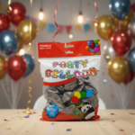 Party Balloons Pack 100 Pcs | Assorted Random Color Balloons for Birthday, Wedding, Party & Event Decoration - Image 2