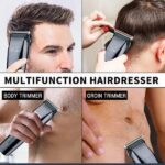 Geemy GM-7620 3-in-1 Rechargeable Grooming Kit for Men | Trimmer, Face Shaver & Nose Hair Trimmer - Image 3