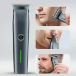 Geemy GM-7620 3-in-1 Rechargeable Grooming Kit for Men | Trimmer, Face Shaver & Nose Hair Trimmer - Image 2