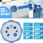 Jet Water Cannon 8-in-1 Turbo Water Spray Gun with Soap Dispenser for Car Wash, Bike Cleaning & Gardening - Image 3