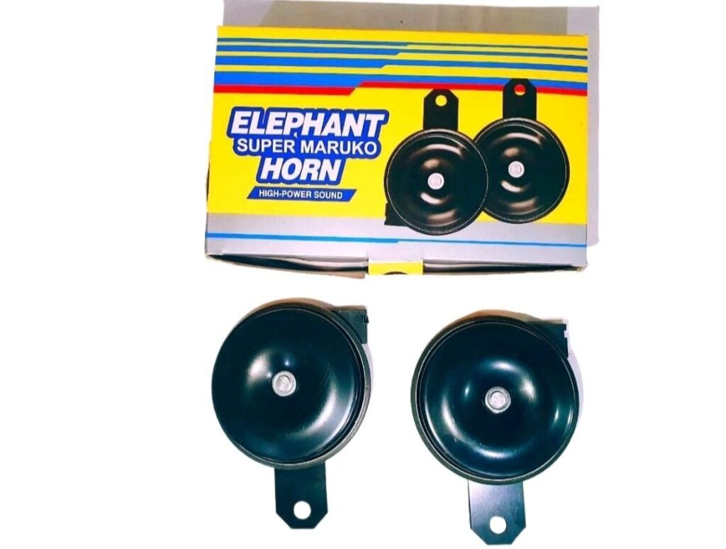 High Sound Elephant Horn 12V for Cars & Bikes | Super Loud Universal Vehicle Horn for Motorcycles, Scooters & Cars