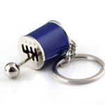Car Gearbox Manual Transmission Lever Keychain | Premium Metal Gear Shifter Keyring for Cars, Bikes & Bags (Random Color) - Image 2