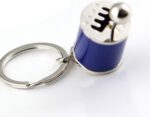 Car Gearbox Manual Transmission Lever Keychain | Premium Metal Gear Shifter Keyring for Cars, Bikes & Bags (Random Color)