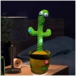 Portable Rechargeable Dancing Cactus Toy – Funny Singing & Educational Toy for Kids (With Box)