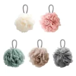 Soft Mesh Bath Sponge Loofah 50g | Exfoliating Body Scrubber Shower Puff for Smooth & Healthy Skin (Random Color) - Image 4