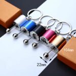 Car Gearbox Manual Transmission Lever Keychain | Premium Metal Gear Shifter Keyring for Cars, Bikes & Bags (Random Color) - Image 5