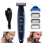Micro Touch Solo Shaver Trimmer Rechargeable Beard Hair Trimmer for Men