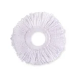Spin Mop Refill Microfiber Replacement Head Extra Absorbent Round Mop Head for Floor Cleaning
