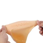 1 Pair Unisex Silicone Gel Socks, Moisturizing, Breathable Elastic Heel & Cracked Protector Socks - Image 4