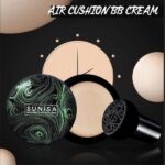 Sunisa 3 In 1 Air Cushion BB & CC Cream Foundation Waterproof Mushroom Head Full Coverage Makeup - Image 4