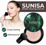 Sunisa 3 In 1 Air Cushion BB & CC Cream Foundation Waterproof Mushroom Head Full Coverage Makeup - Image 5